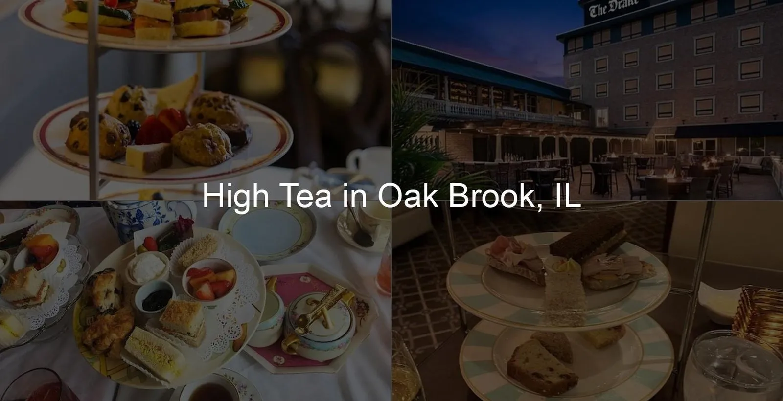 High Tea in Oak Brook, IL Photo