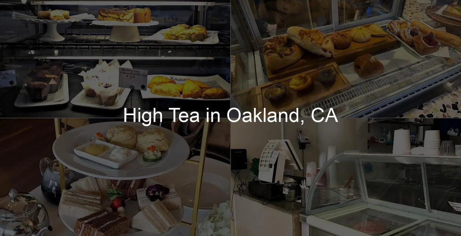 High Tea in Oakland, CA Photo