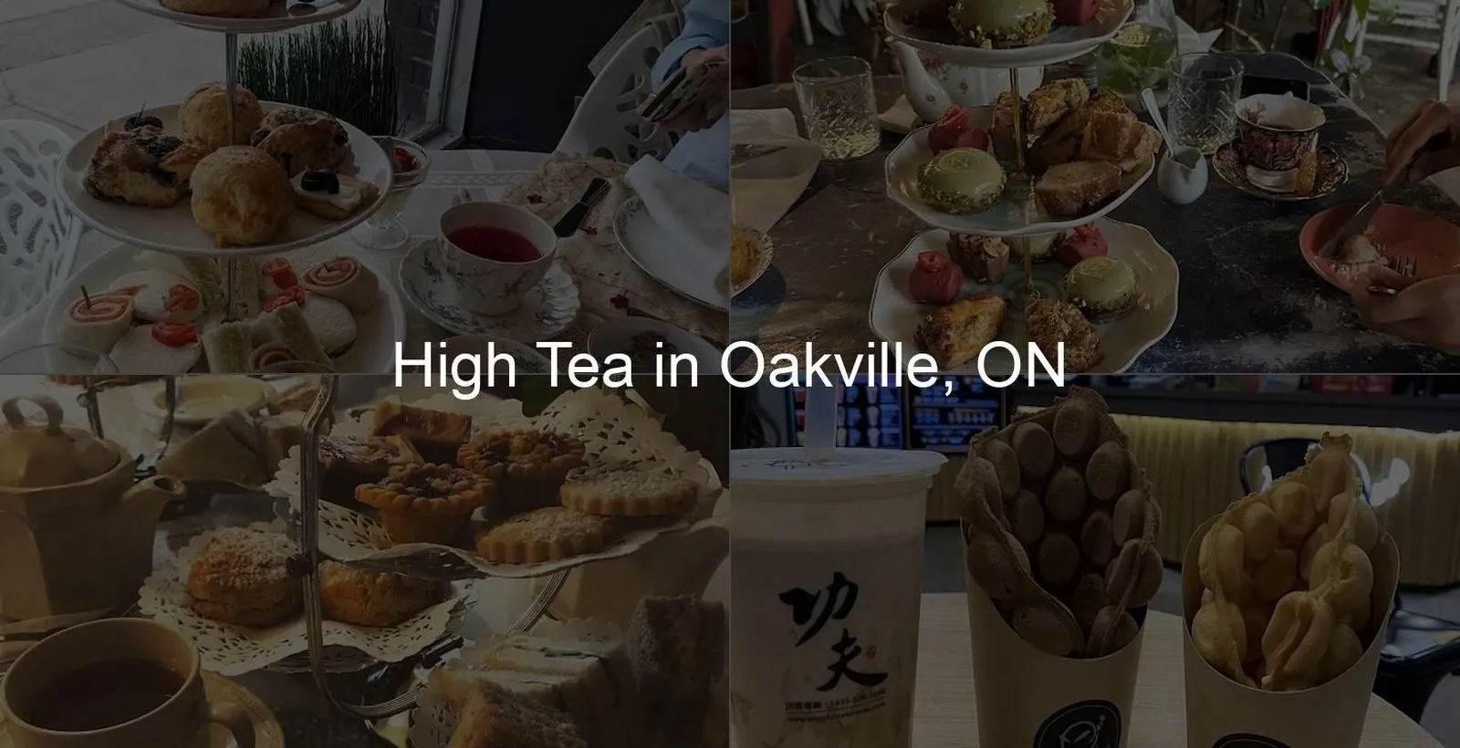 High Tea in Oakville, ON Photo