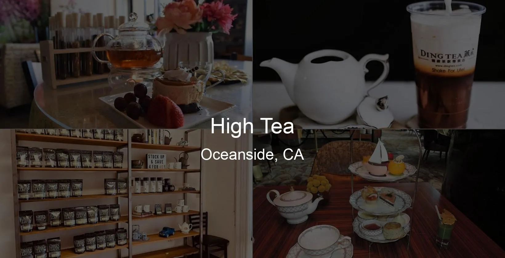 High Tea in Oceanside, CA Photo