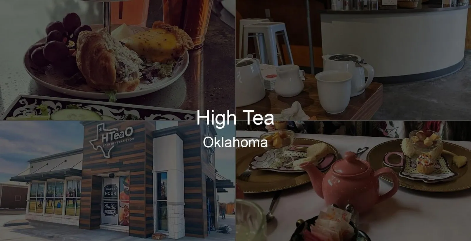 High Tea in Oklahoma Photo