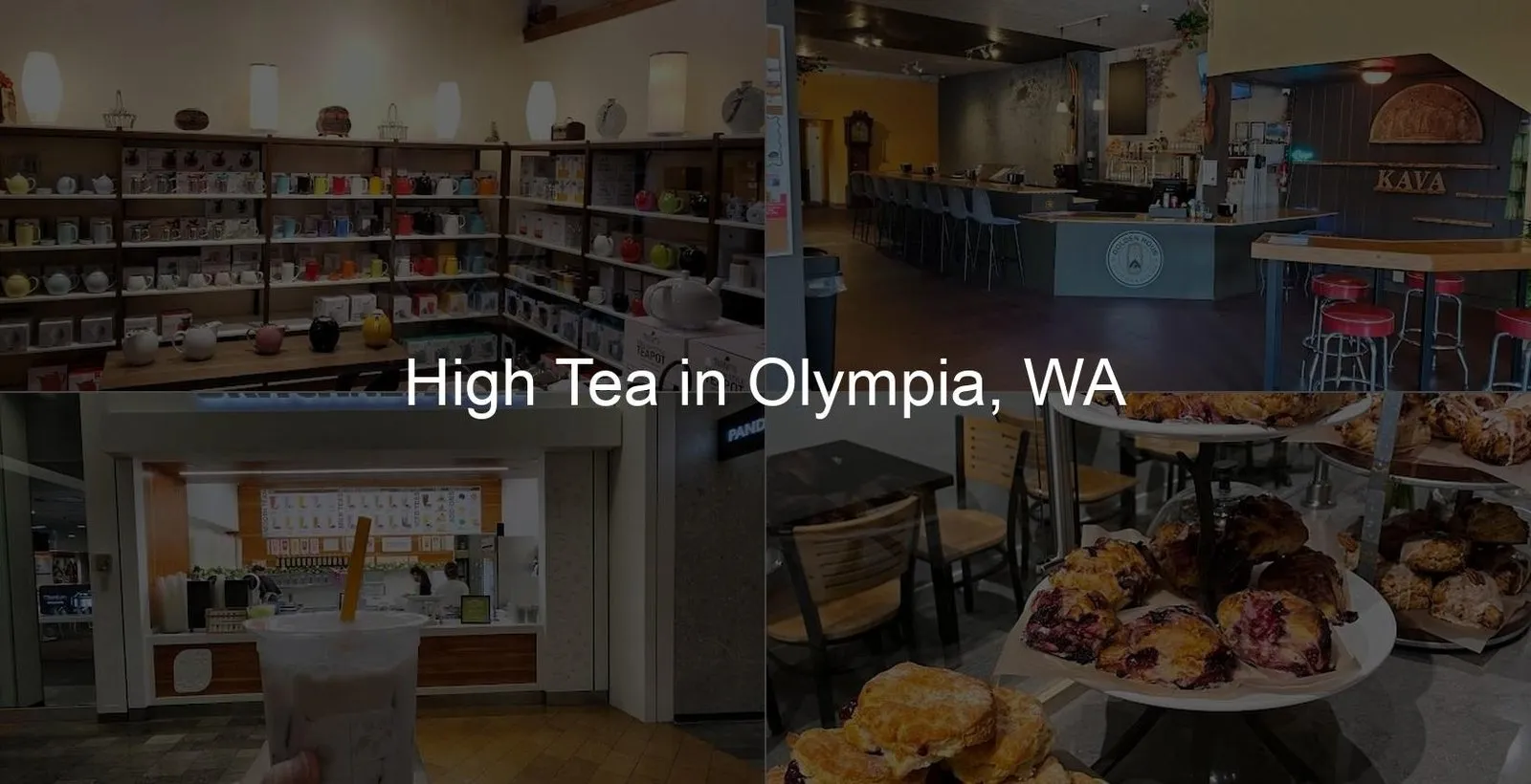 High Tea in Olympia, WA Photo