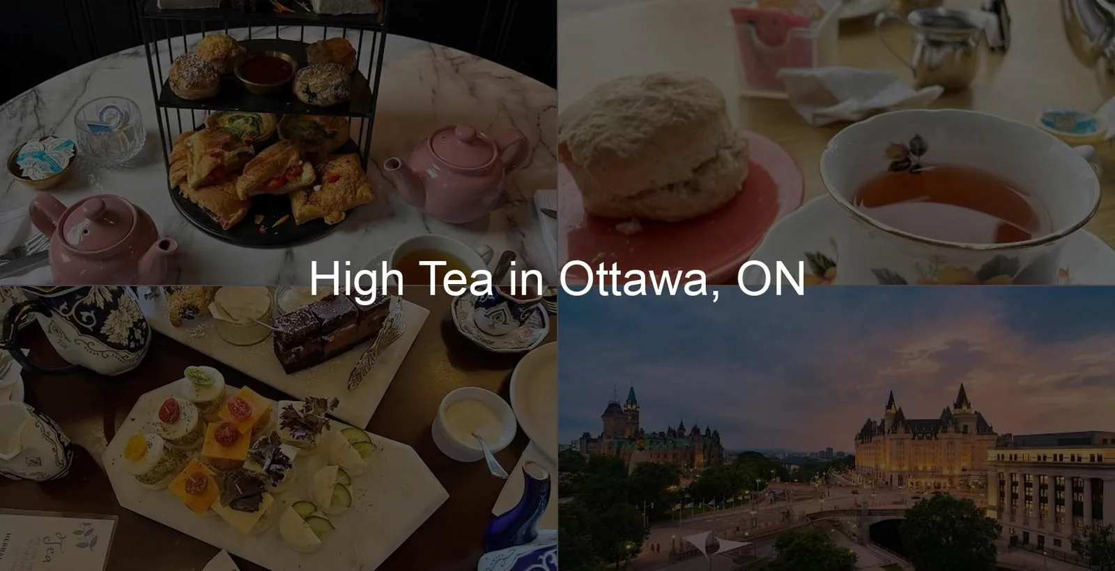 High Tea in Ottawa, ON Photo