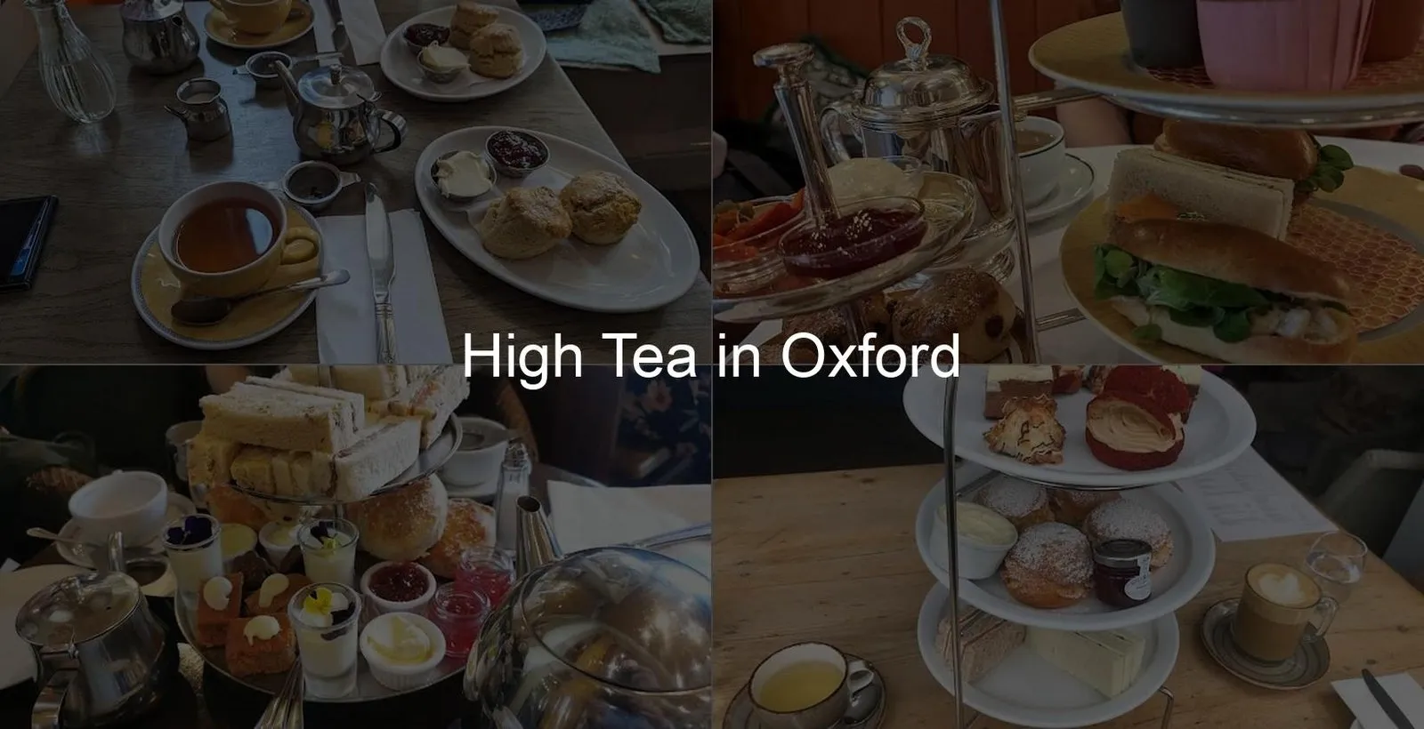 High Tea in Oxford Photo