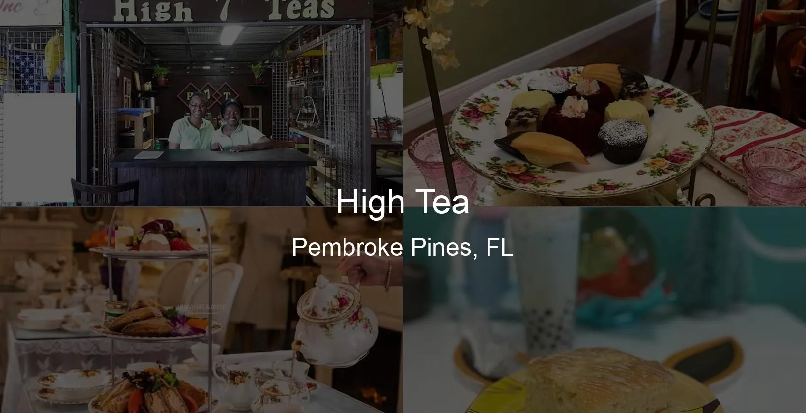 High Tea in Pembroke Pines, FL Photo