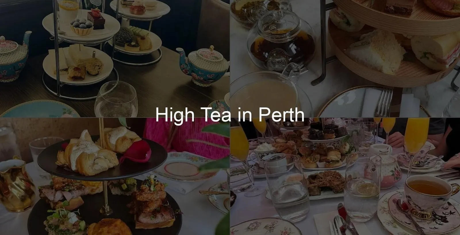 High Tea in Perth Photo