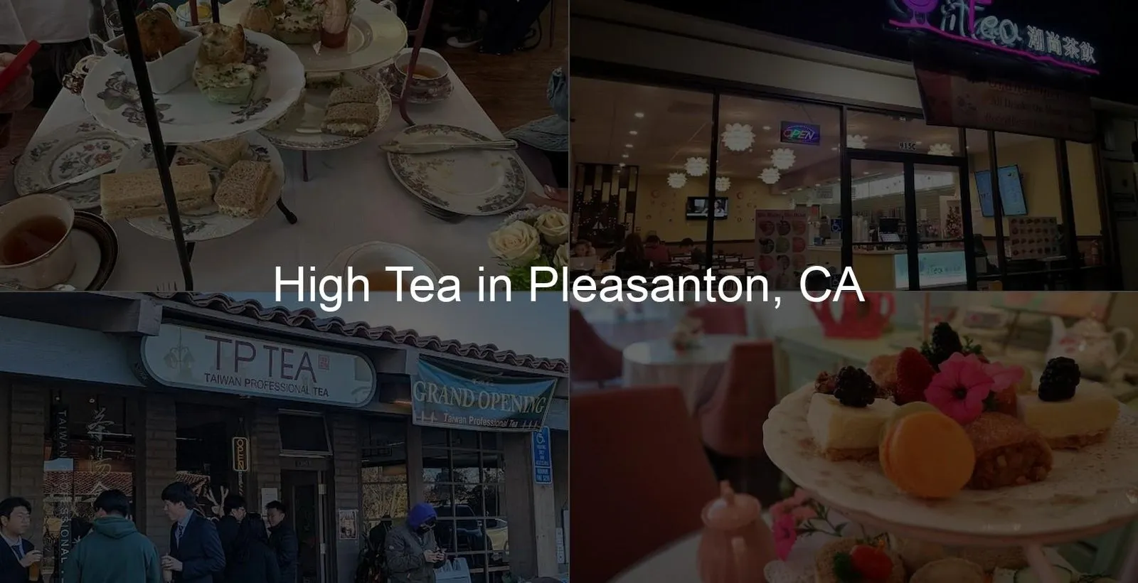 High Tea in Pleasanton, CA Photo