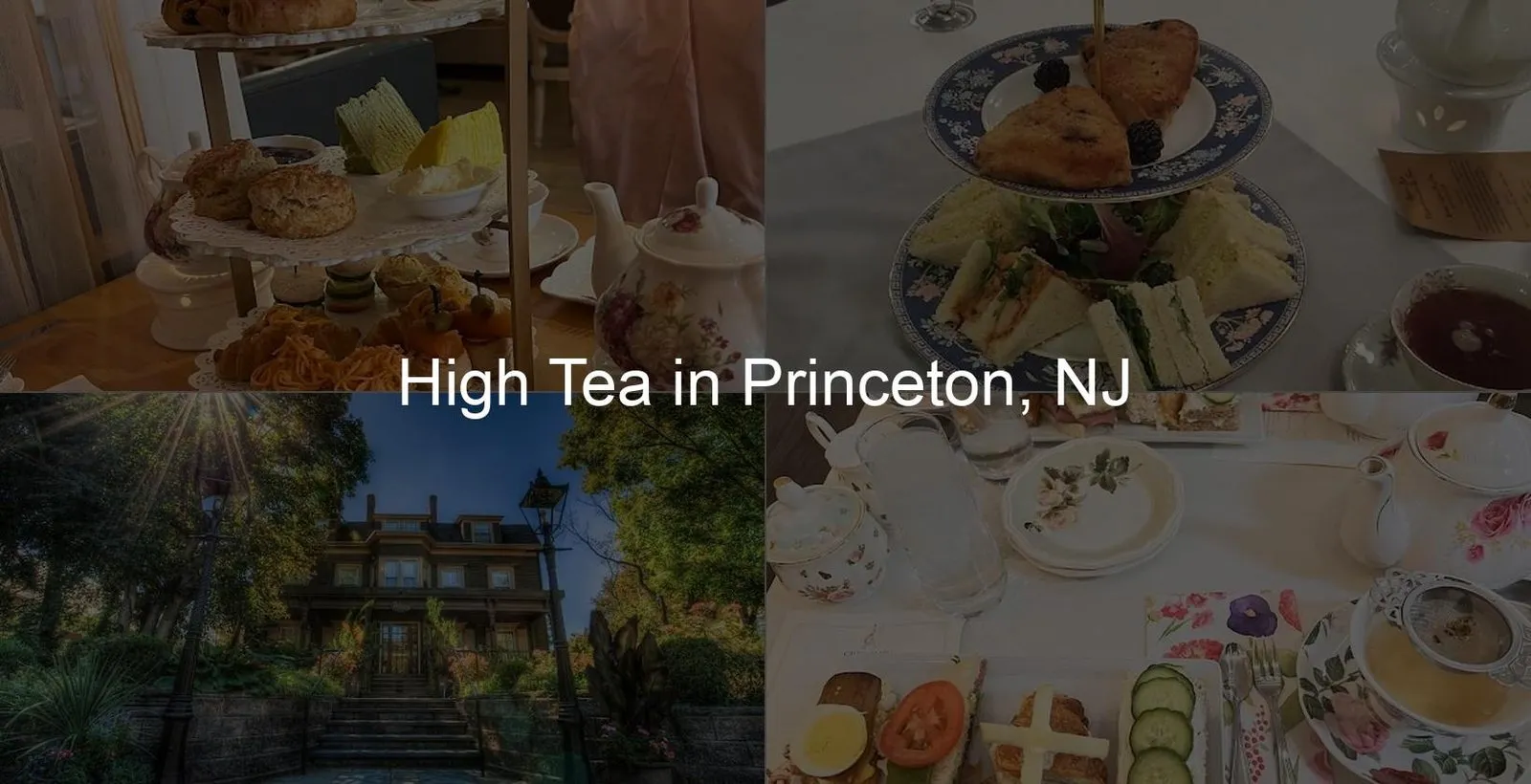 High Tea in Princeton, NJ Photo