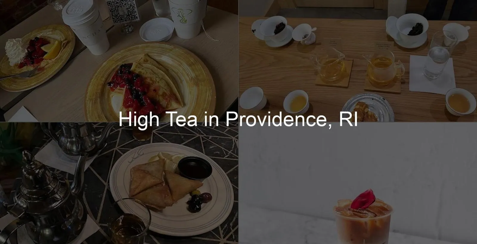 High Tea in Providence, RI Photo