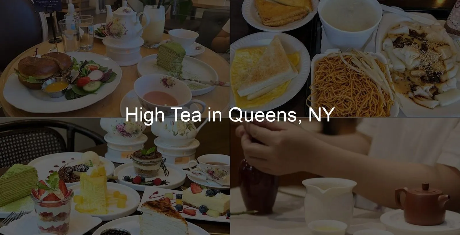 High Tea in Queens, NY Photo