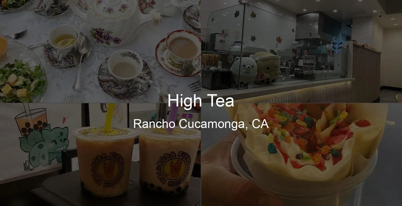 High Tea in Rancho Cucamonga, CA Photo