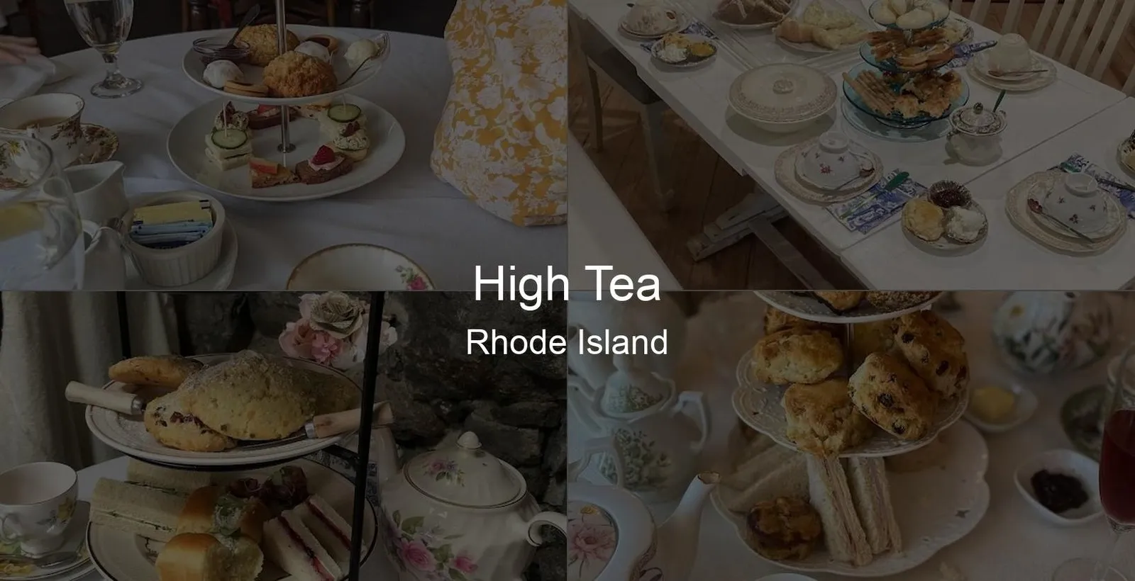 High Tea in Rhode Island Photo