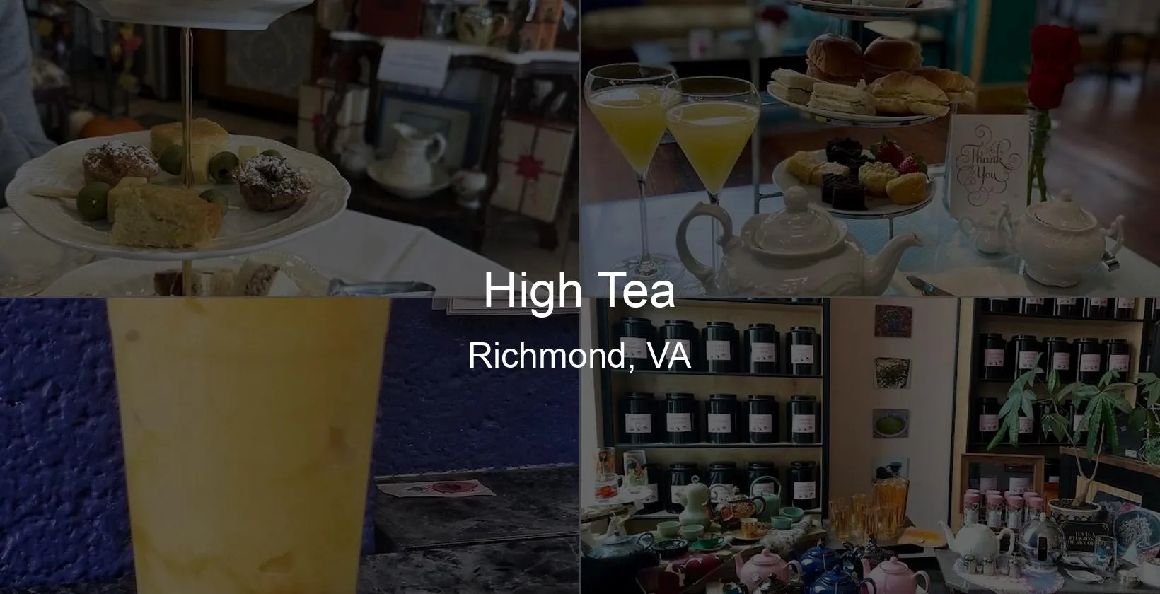 High Tea in Richmond, VA Photo