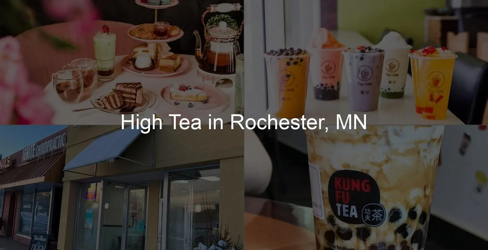 High Tea in Rochester, MN Photo