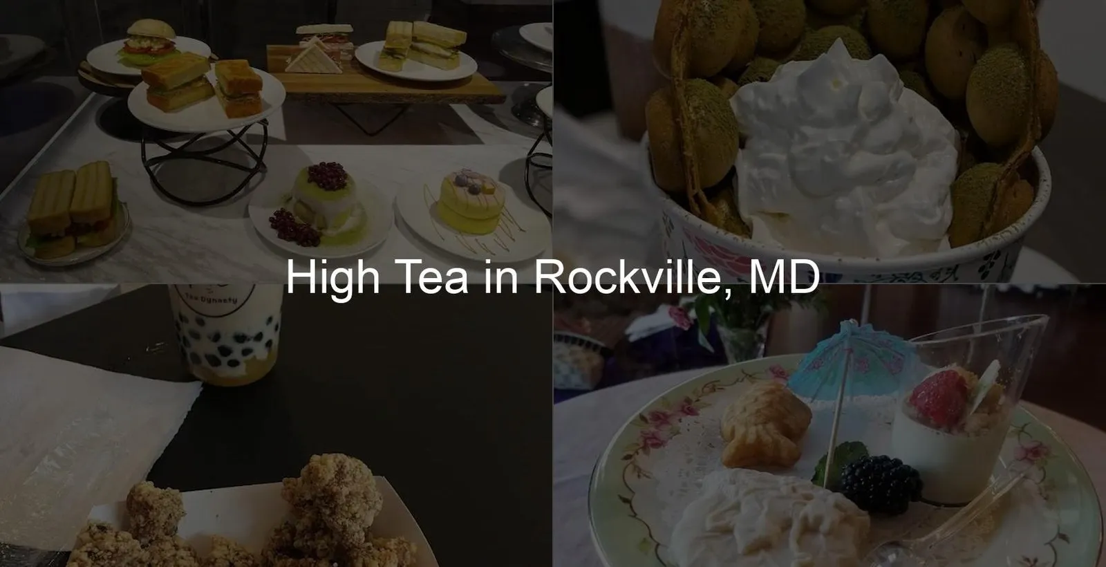 High Tea in Rockville, MD Photo