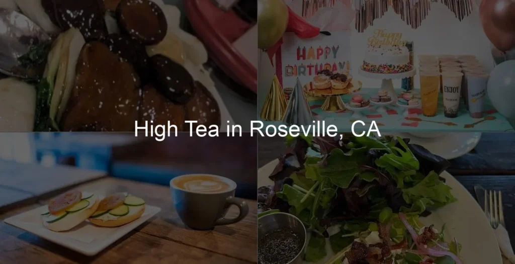 High Tea in Roseville, CA Photo