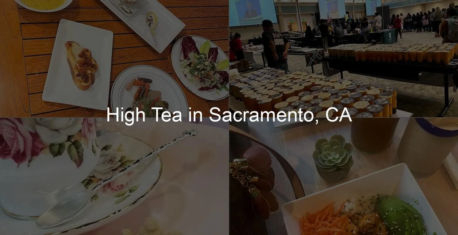 High Tea in Sacramento, CA Photo