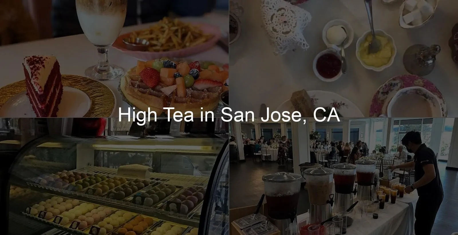 High Tea in San Jose, CA Photo