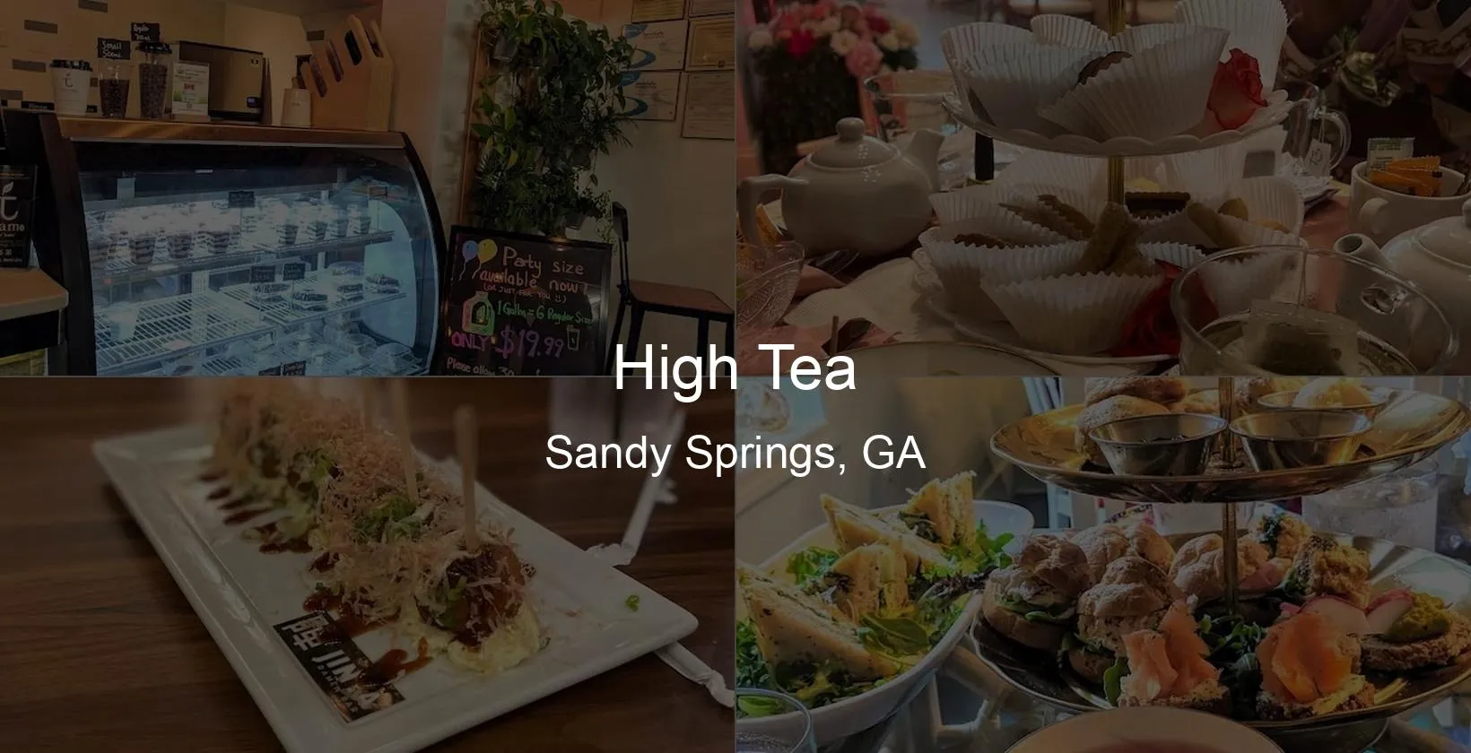 High Tea in Sandy Springs, GA Photo