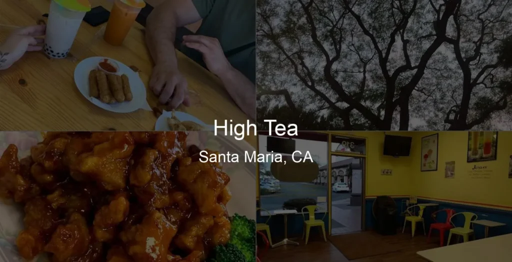 High Tea in Santa Maria, CA Photo