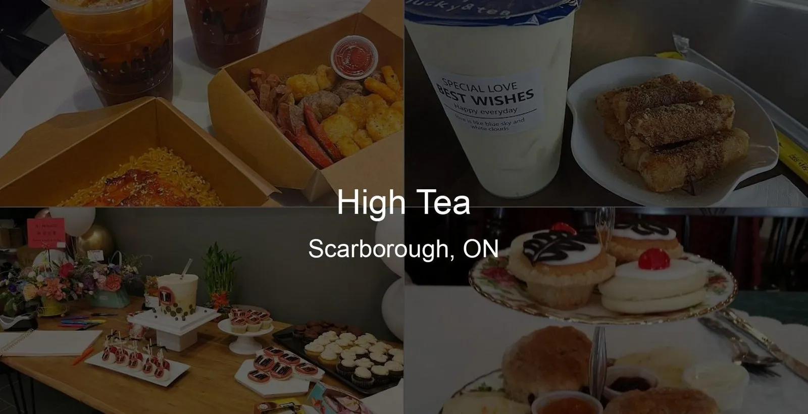 High Tea in Scarborough, ON Photo