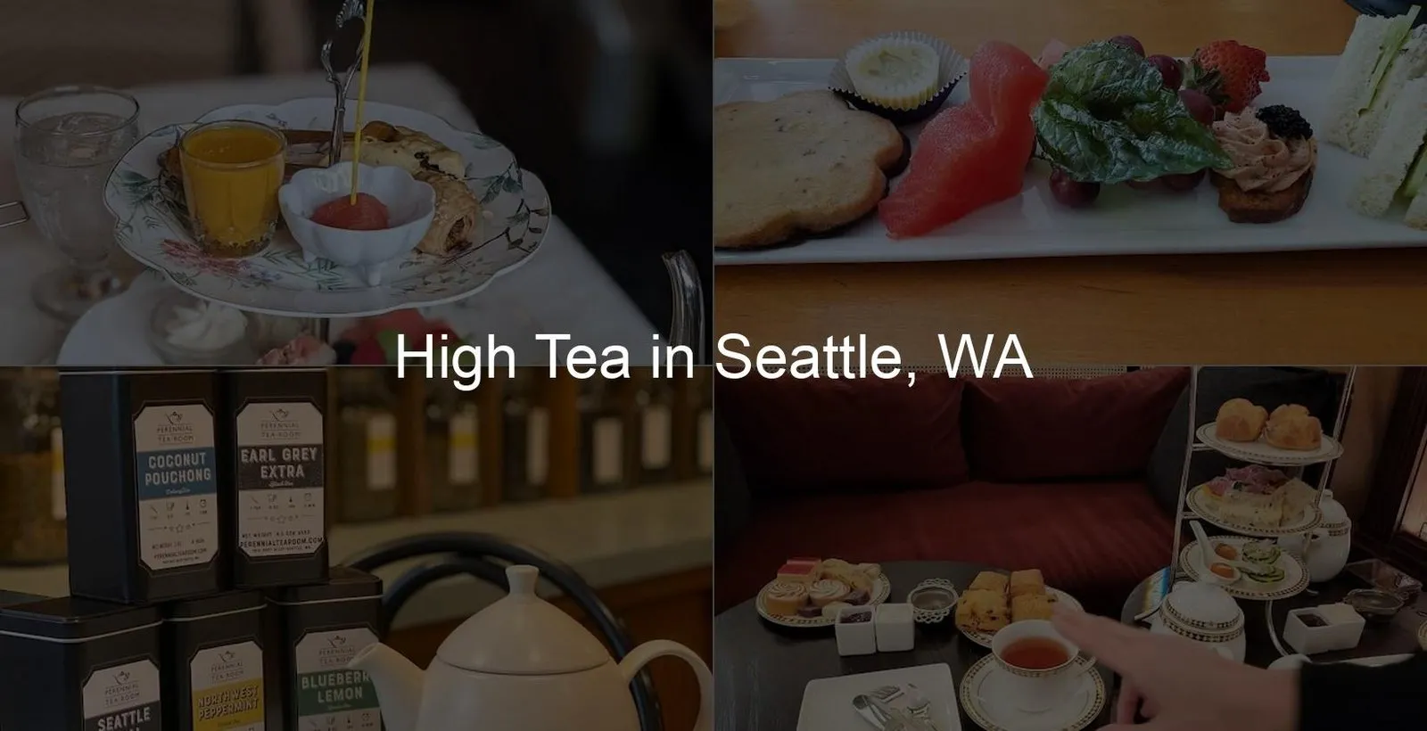 High Tea in Seattle, WA Photo