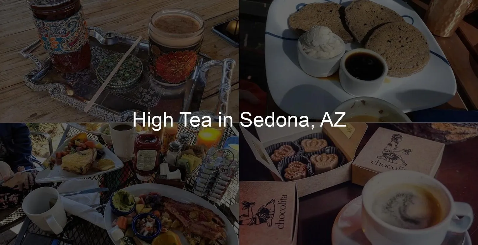 High Tea in Sedona, AZ Photo