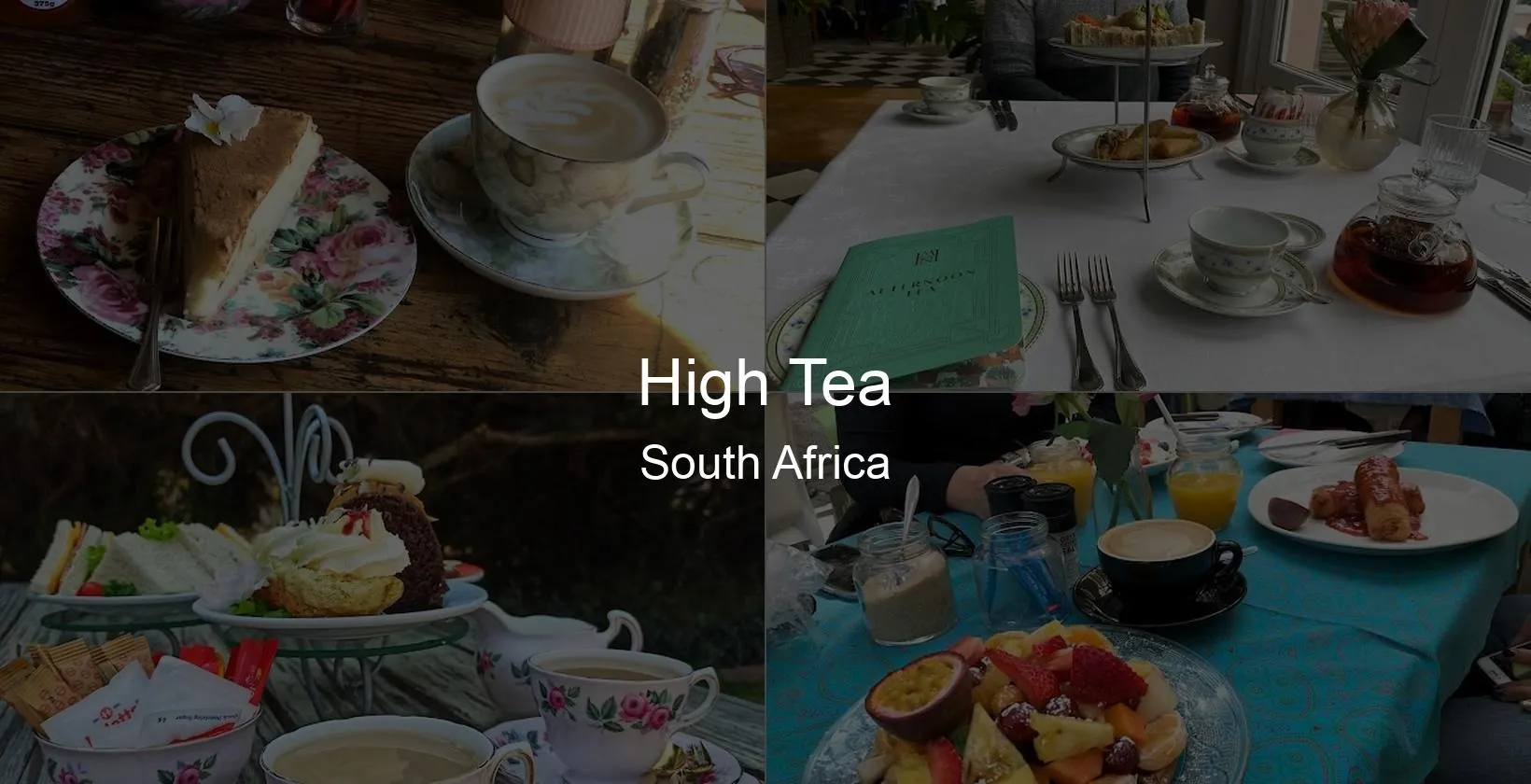 High Tea in South Africa Photo