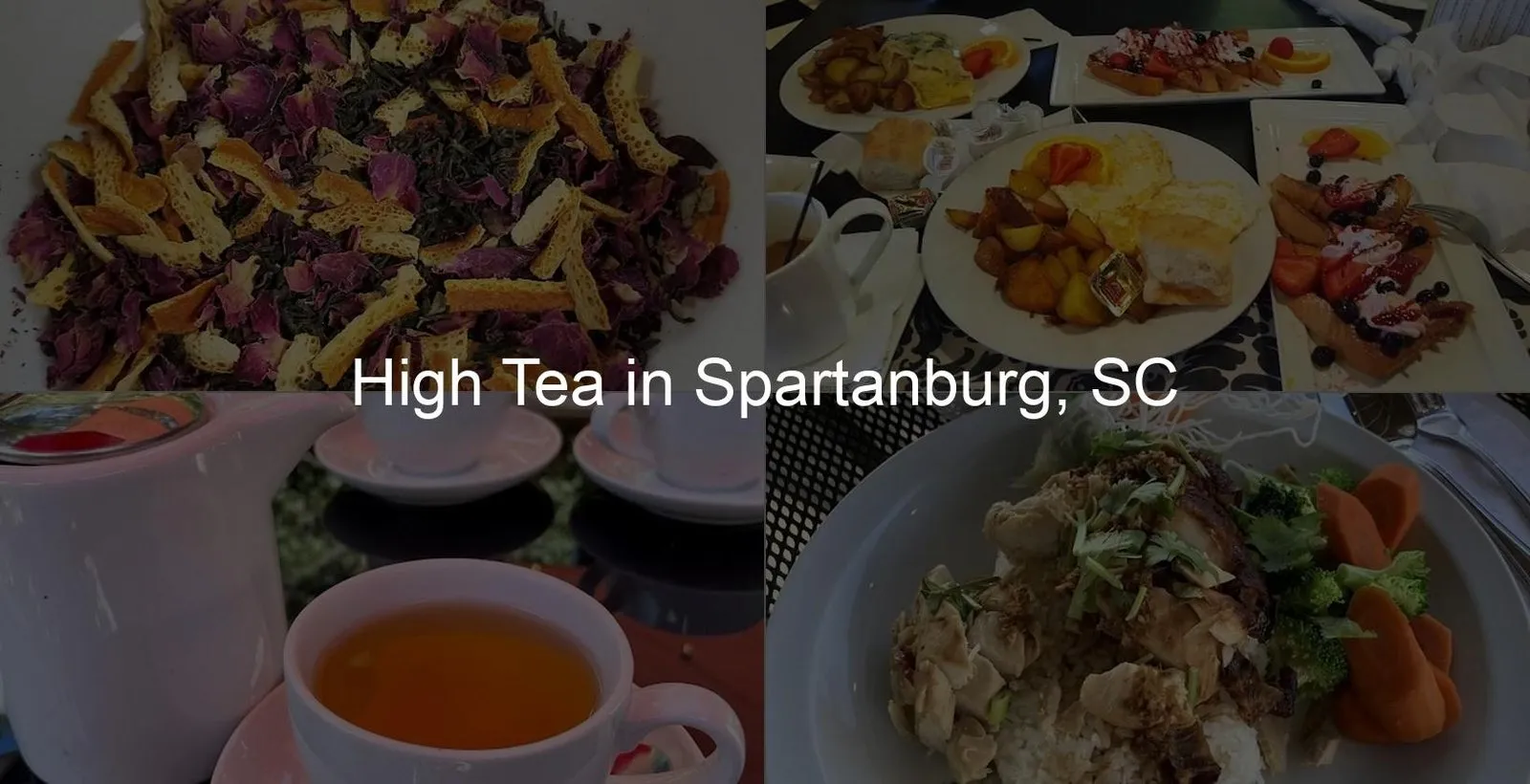 High Tea in Spartanburg, SC Photo