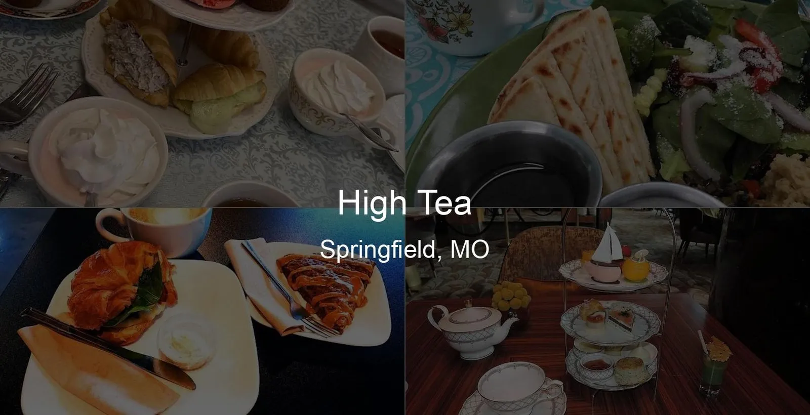 High Tea in Springfield, MO Photo