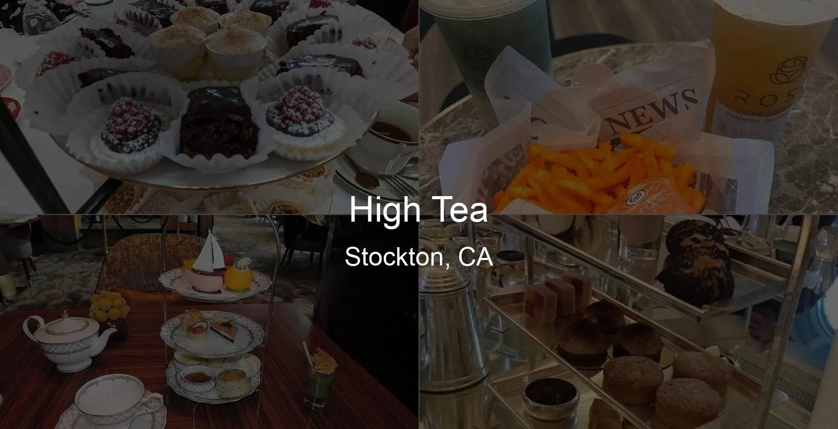 High Tea in Stockton, CA Photo