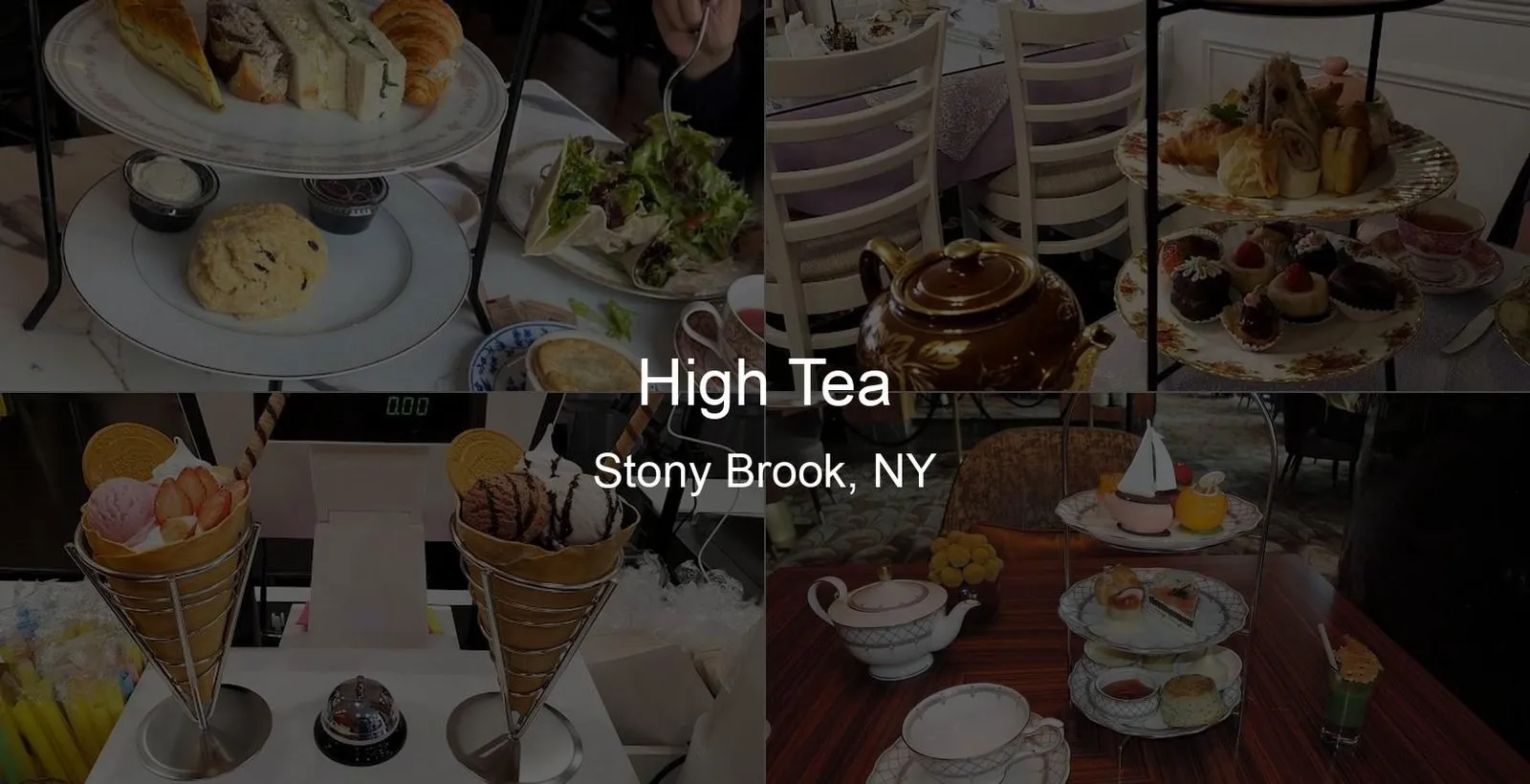 High Tea in Stony Brook, NY Photo