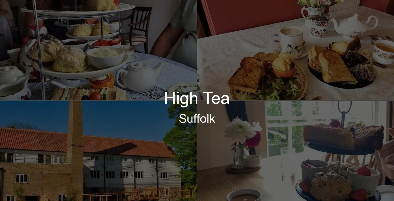 High Tea in Suffolk Photo