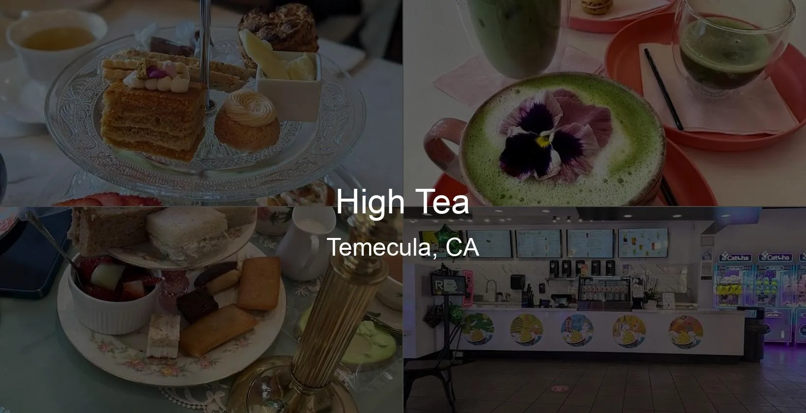 High Tea in Temecula, CA Photo