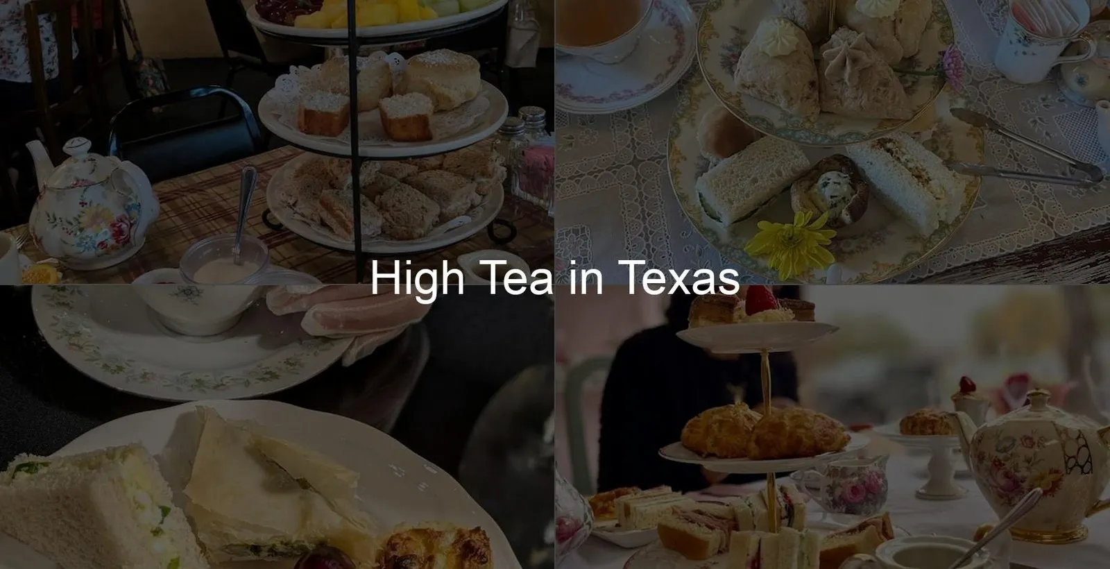 High Tea in Texas Photo