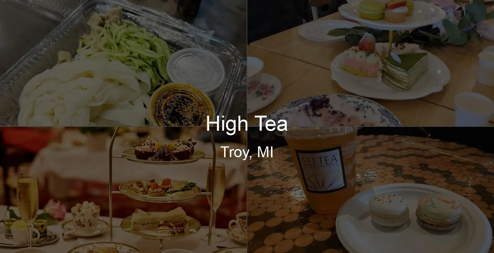 High Tea in Troy, MI Photo