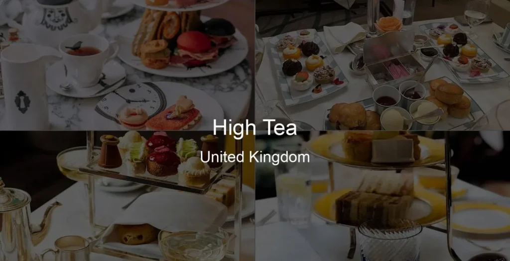 High Tea in United Kingdom Photo