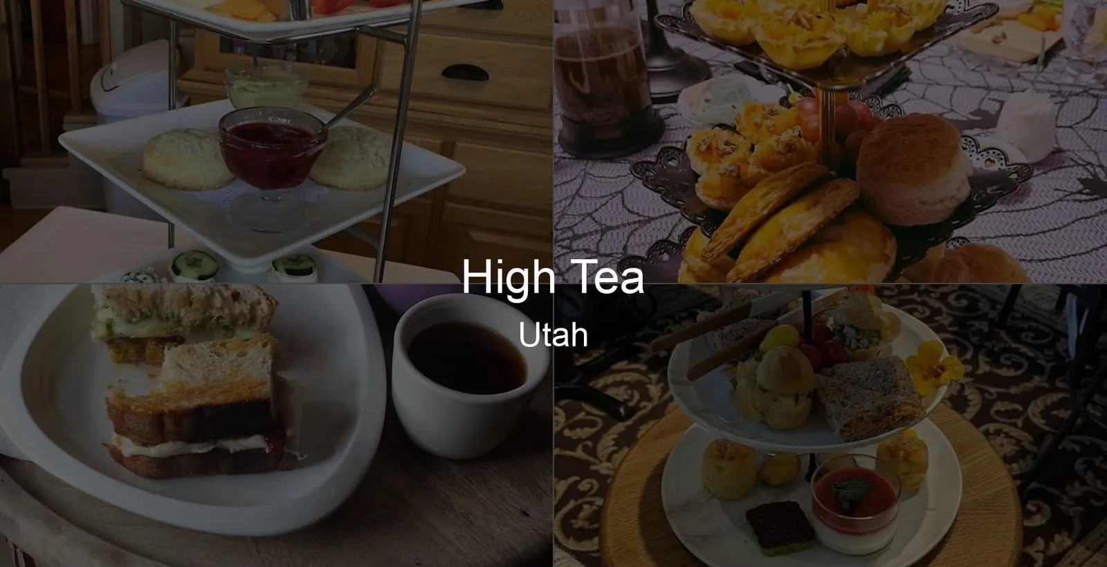 High Tea in Utah Photo