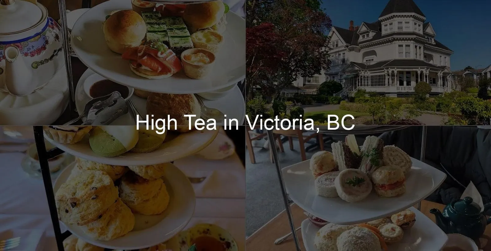 High Tea in Victoria, BC Photo