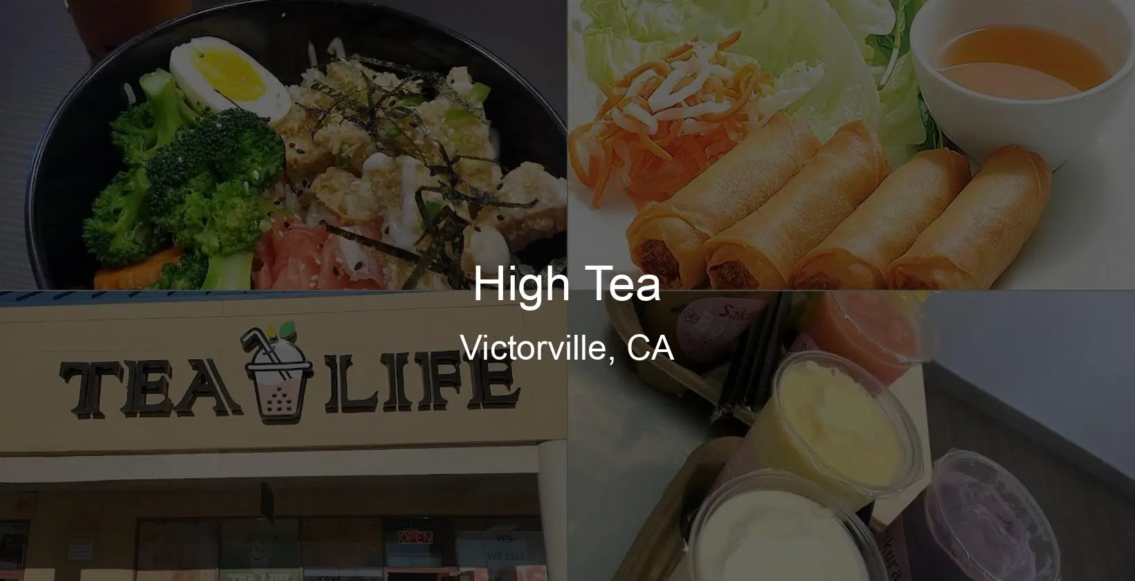 High Tea in Victorville, CA Photo