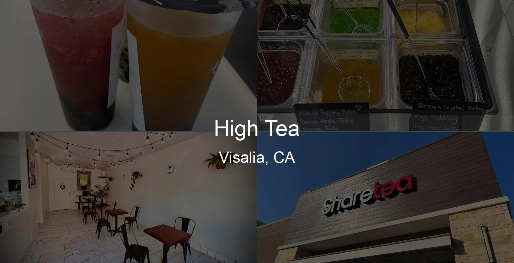 High Tea in Visalia, CA Photo