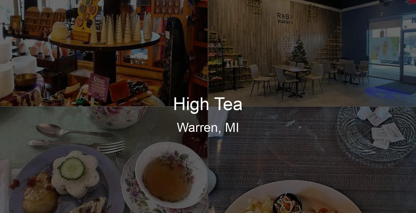 High Tea in Warren, MI Photo