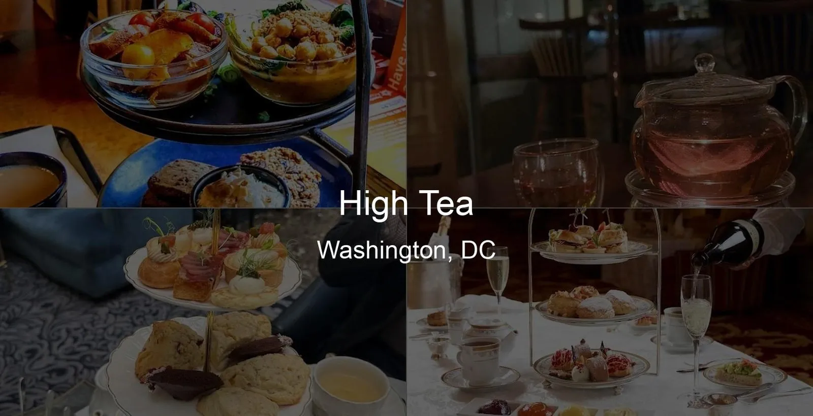 High Tea in Washington, DC Photo