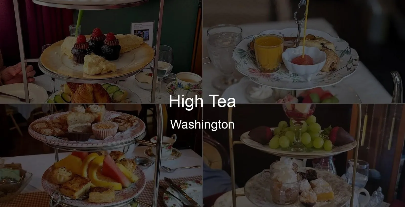 High Tea in Washington Photo