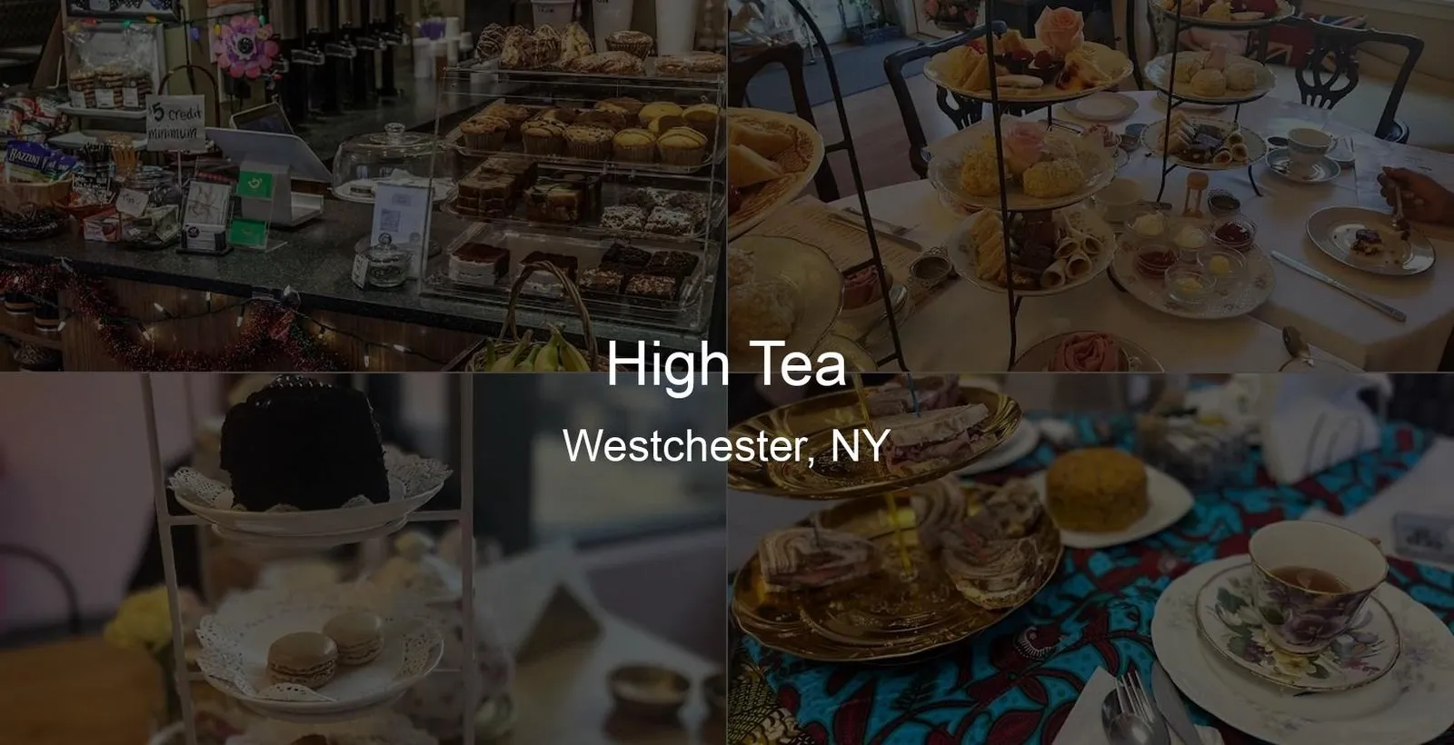 High Tea in Westchester, NY Photo