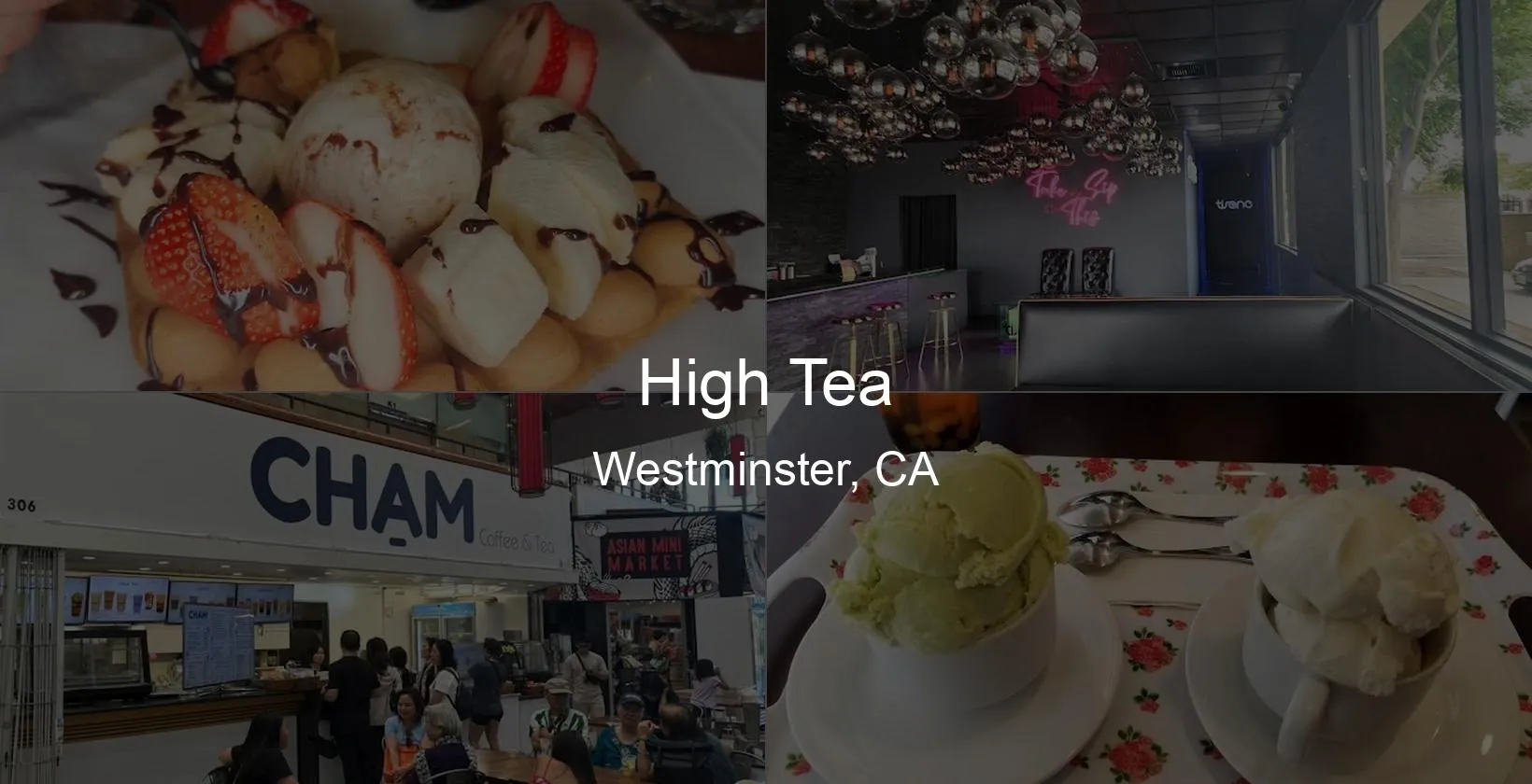 High Tea in Westminster, CA Photo