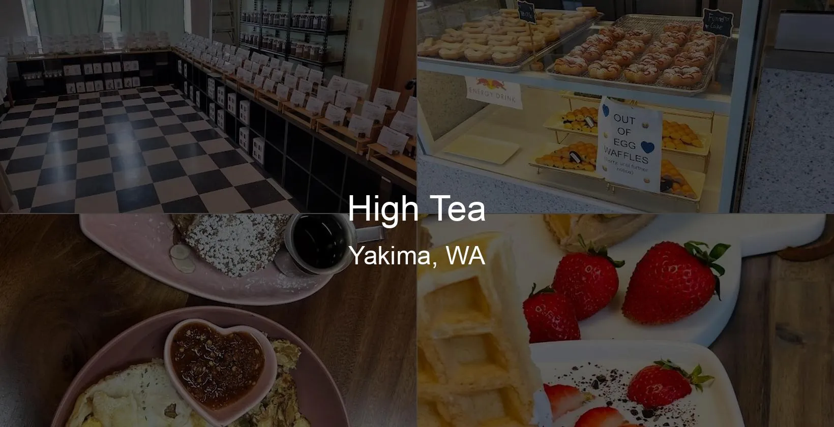 High Tea in Yakima, WA Photo