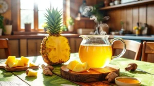 Pineapple Skin Tea Recipe Photo