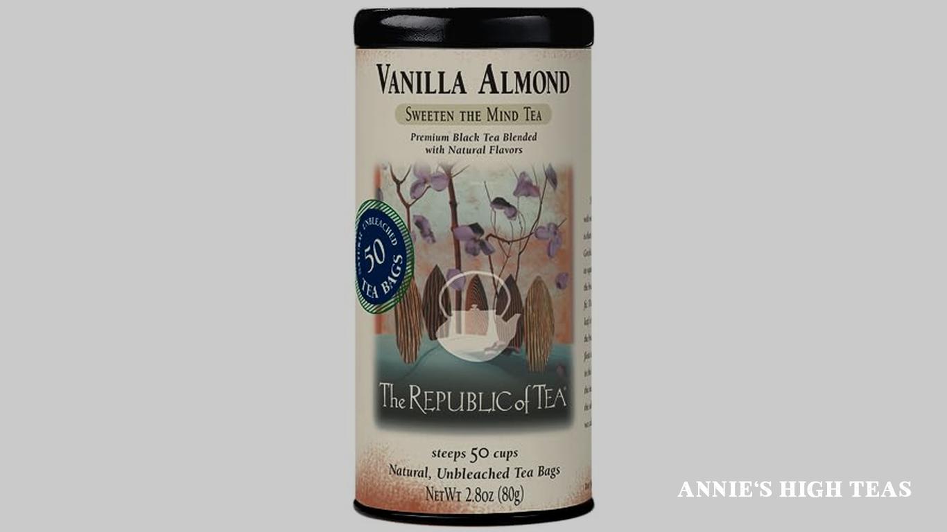 The Republic of Tea — Vanilla Almond Black Tea Tin